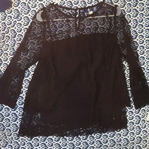 Francesca Collections black lace top
